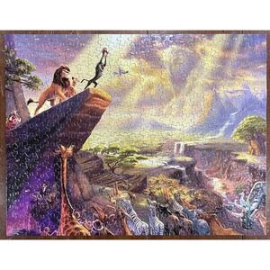 Thomas Kinkade Painter Disney The Lion King Jigsaw Puzzle 500 Piece